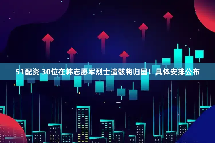 51配资 30位在韩志愿军烈士遗骸将归国！具体安排公布